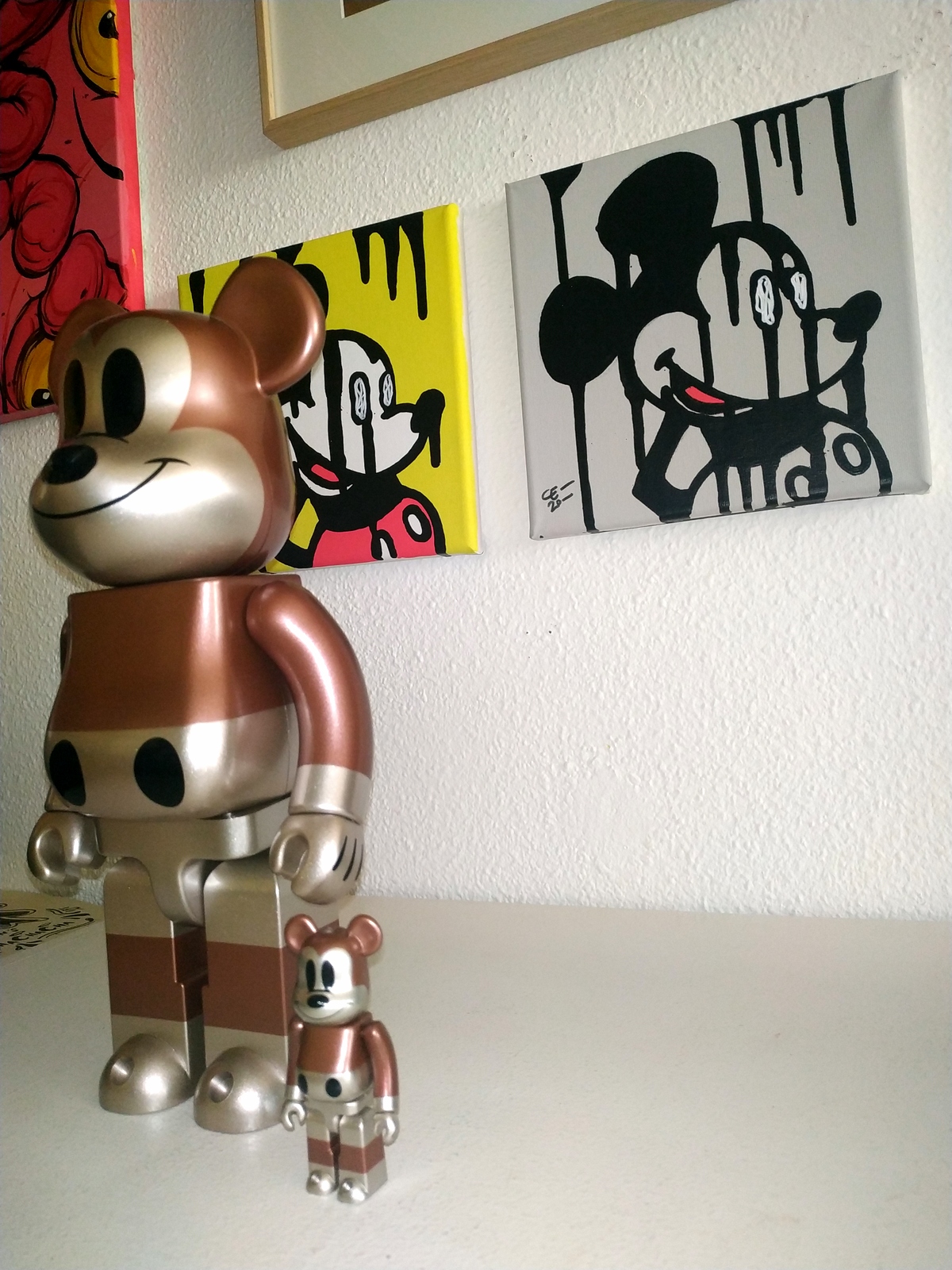 Art Toy Gama: Bearbrick Mickey Mouse True Original Undefeated 400